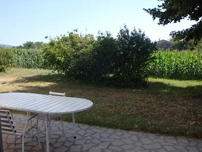 La terrasse du gîte